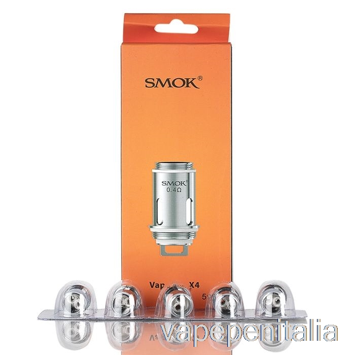 Penna Vape Vape Italia Smok 22 Bobine Di Ricambio 0,4ohm X4 Quad Core